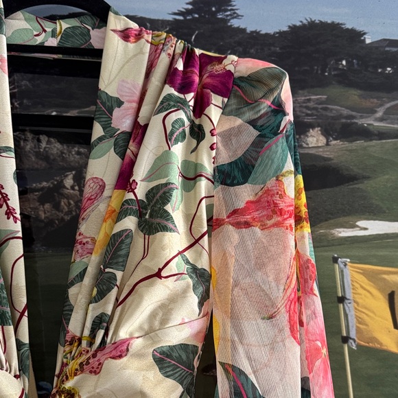 PatBO Hibiscus Cut Out Maxi Dress - Excellent Condition - Picture 7 of 11